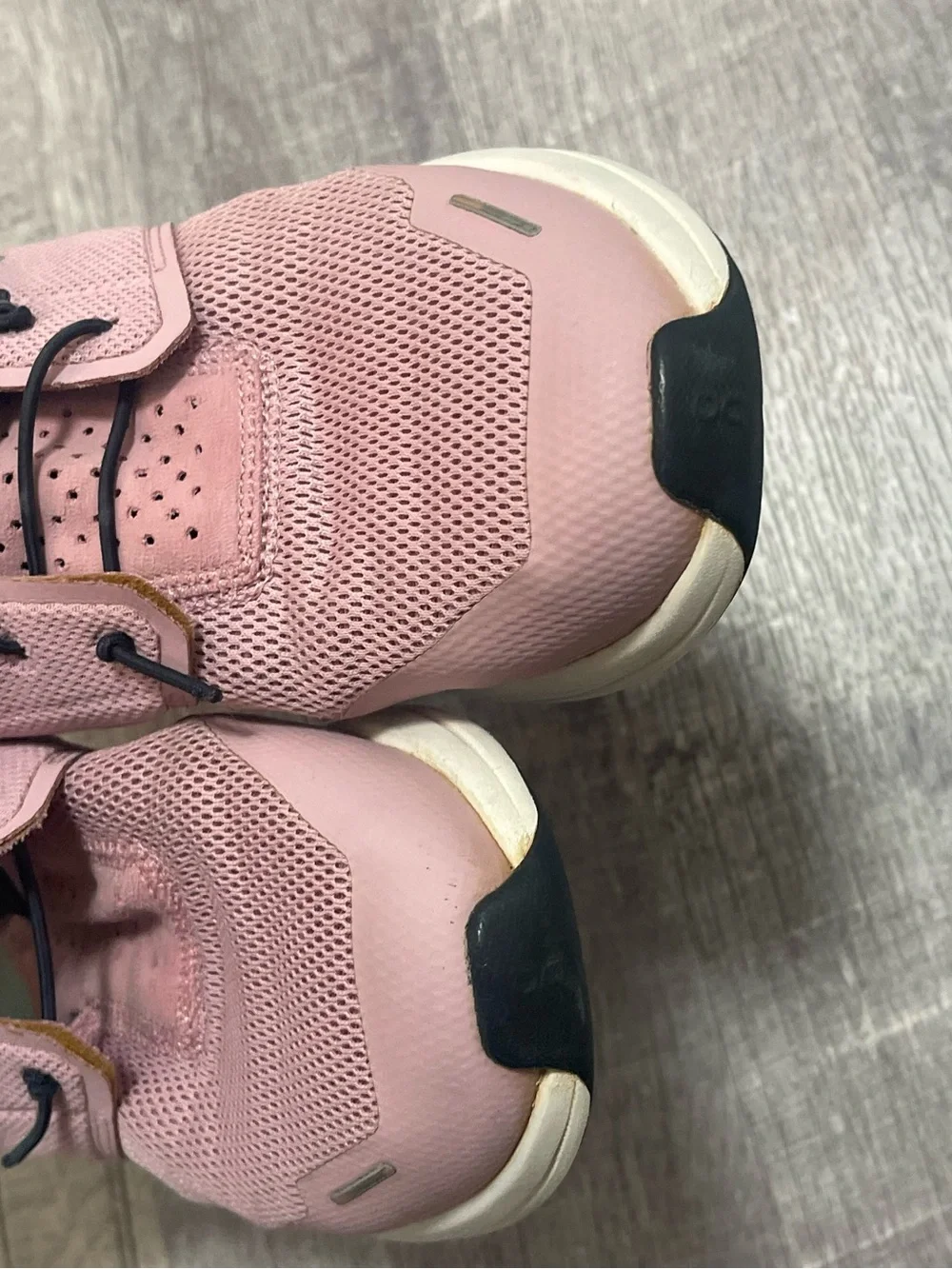 On Running Kids Pink Velcro Athletic Sneakers